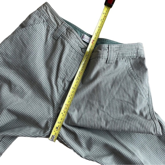 Northern Reflections pinstripe trouser pants hemmed office Y2K vintage women’s 8 - Picture 6 of 10